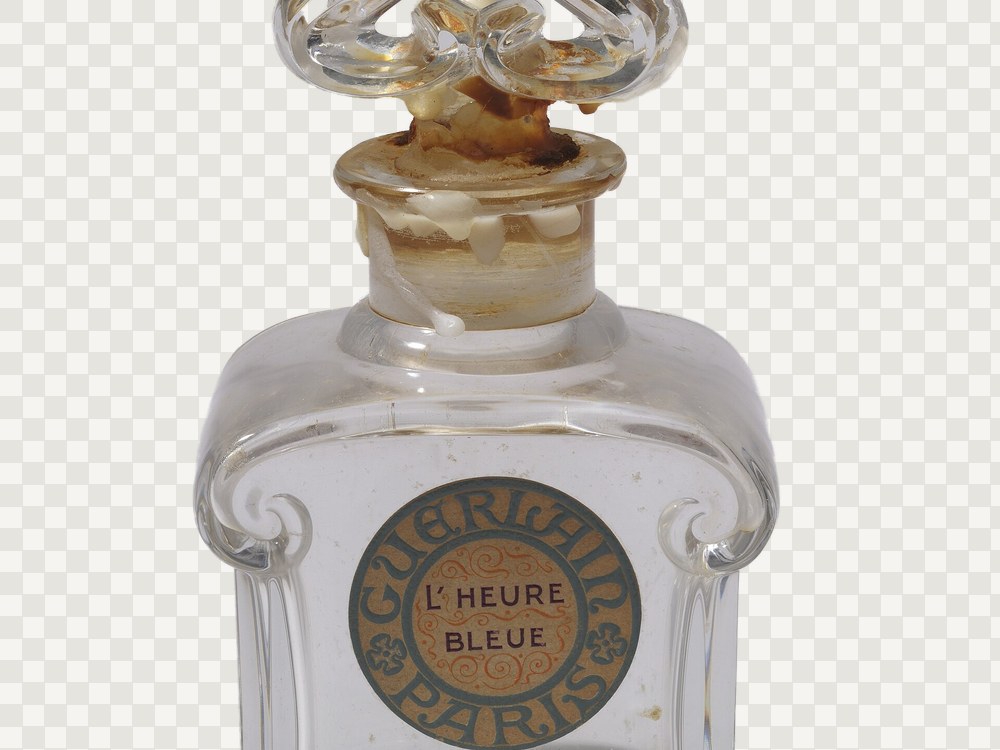 frasco de perfume recortado